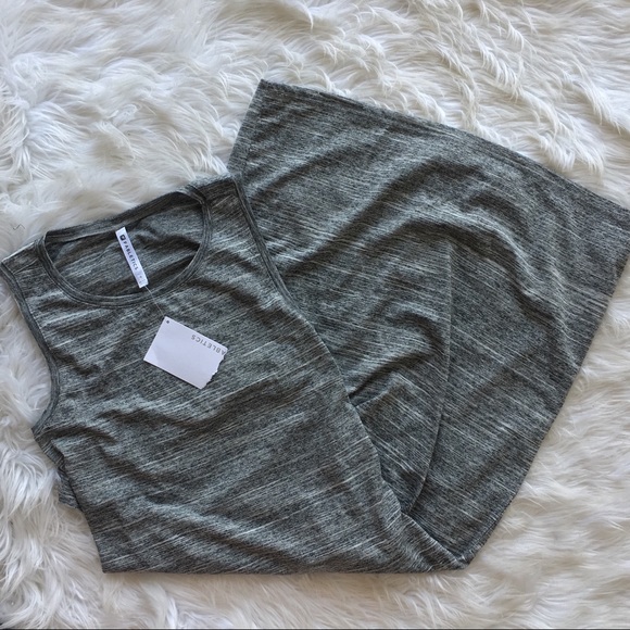 Fabletics Eileen Midi Dress open Back Jersey Dress - Picture 5 of 6